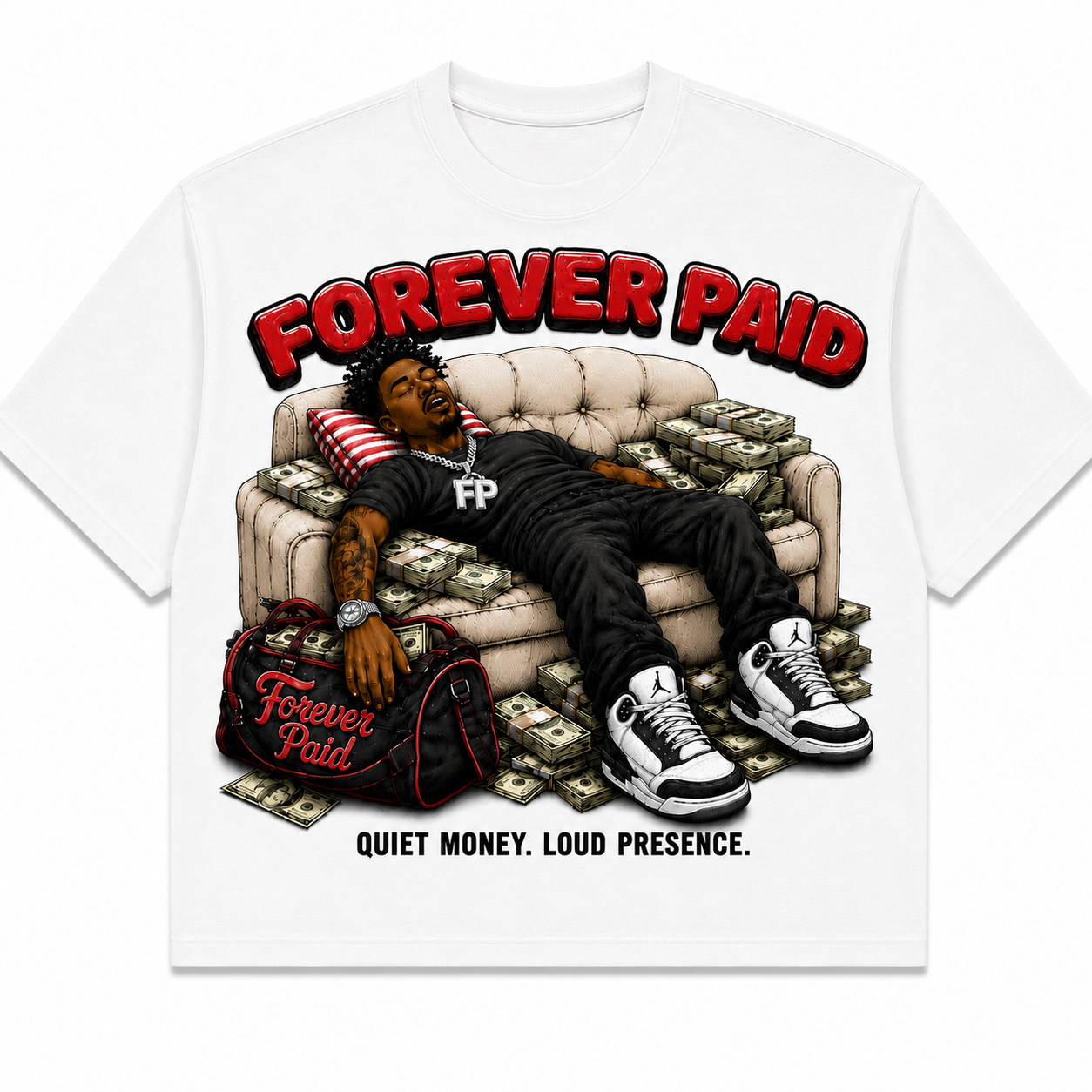 ForeverPaid Oversized Boxy Tee